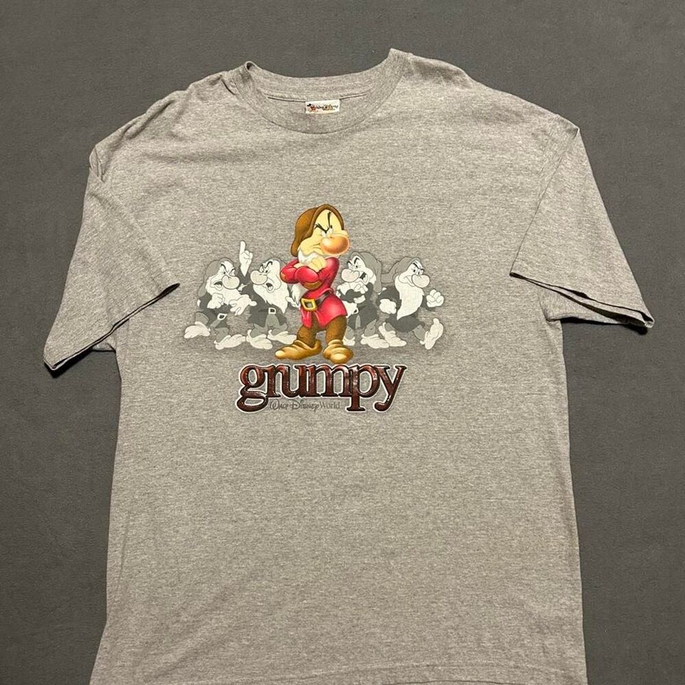 Disney Men's Grey T-shirt